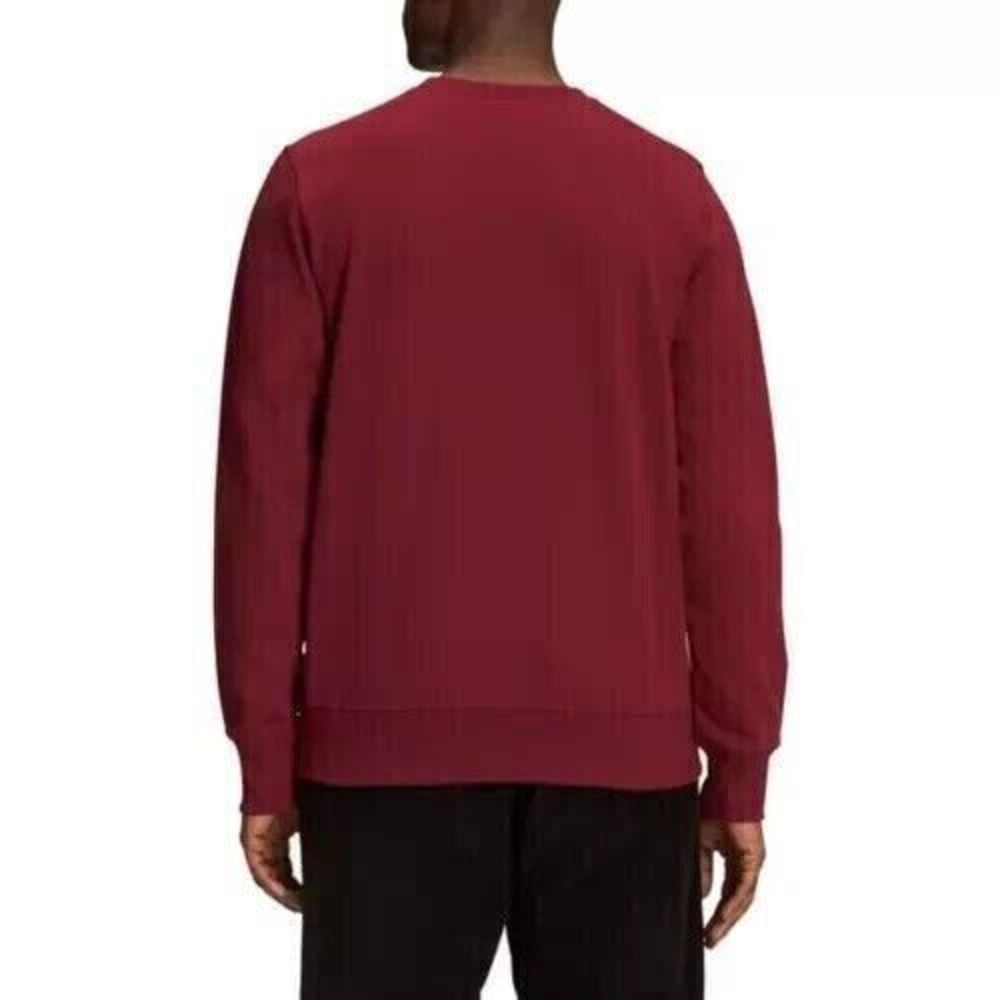 The North Face Heritage 2.0 Crewneck Sweatshirt Extra Extra Large XXL Burgundy - Picture 2 of 5